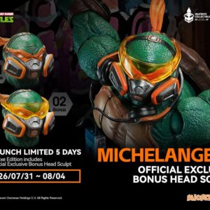 PRE-ORDER TMNT Michelangelo HB0105 (Bonus Edition ) (TBA) PO end (AUG-5-2026)