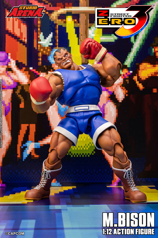 PRE-ORDER 1/12 Street Fighter Zero 3 M. Bison (Boxer) Collectible Action Figure (Q2 2027) PO end (OCT-10-2026)